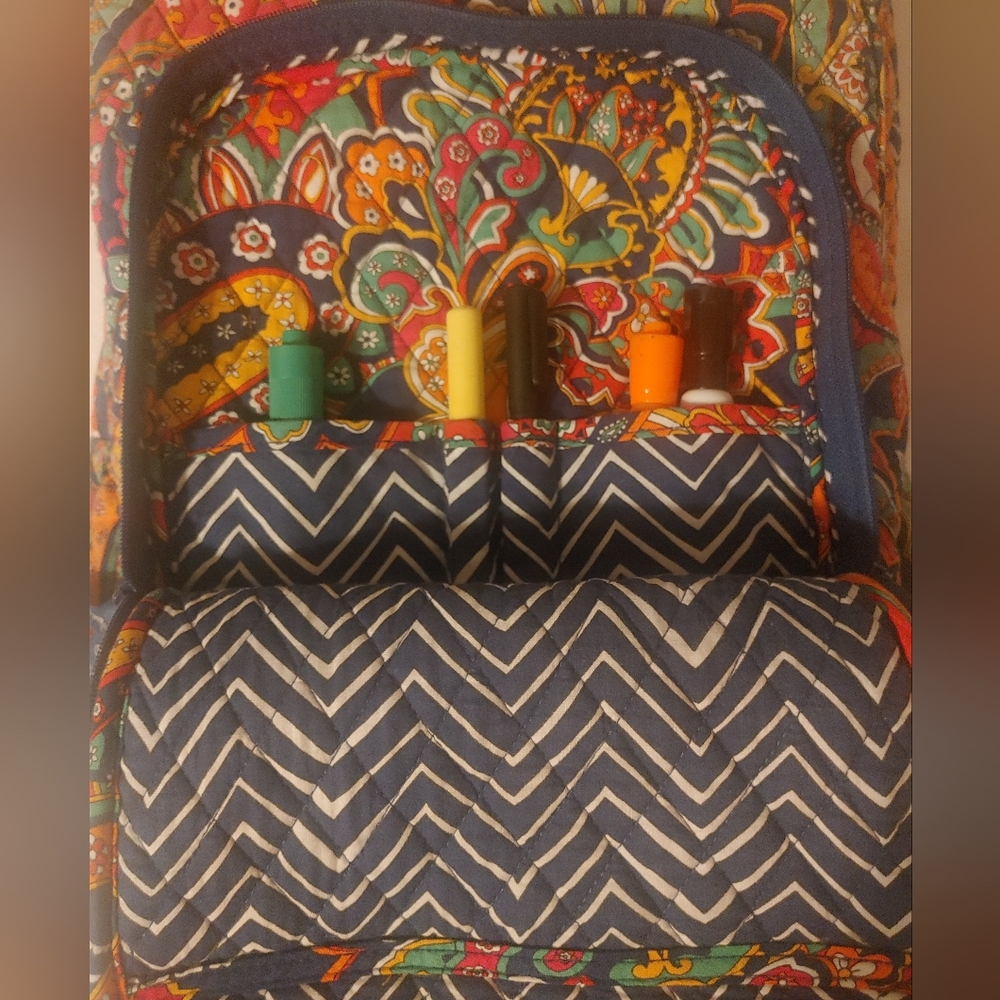 Vera Bradley Multicolor Floral And Paisley Backpack - Picture 3 of 14